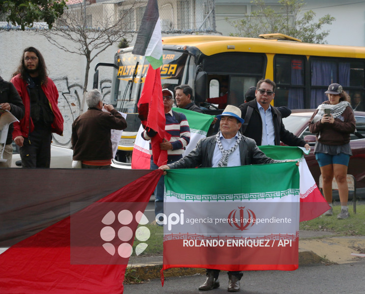 PROTESTA EMBAJADA DE ISRAEL
