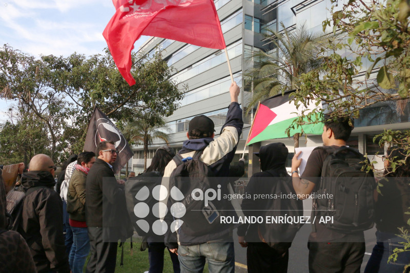 PROTESTA EMBAJADA DE ISRAEL