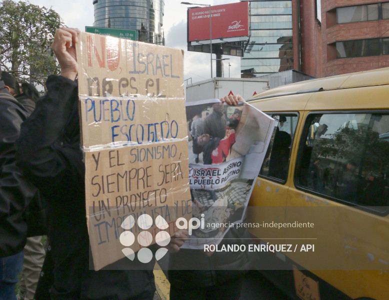 PROTESTA EMBAJADA DE ISRAEL