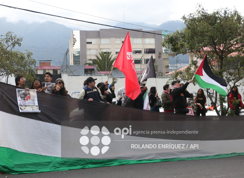 PROTESTA EMBAJADA DE ISRAEL