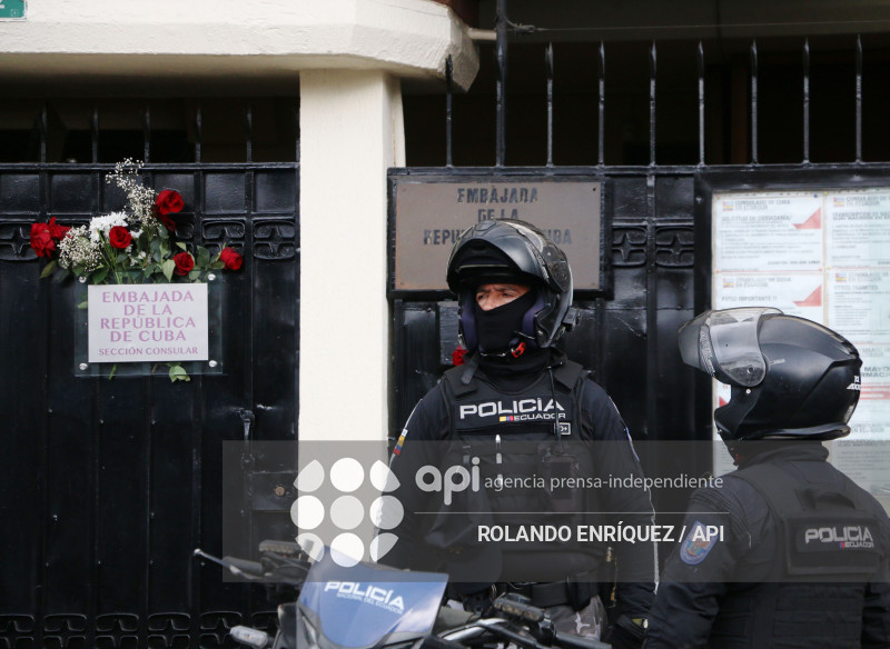 GRUPOS SOCIALES APOYO  A EMBAJADA DE CUBA