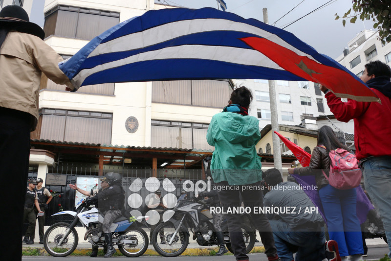 GRUPOS SOCIALES APOYO  A EMBAJADA DE CUBA