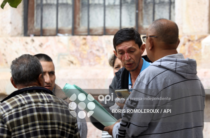 CUENCA-PROTESTA TRANSPORTISTAS CANTONES