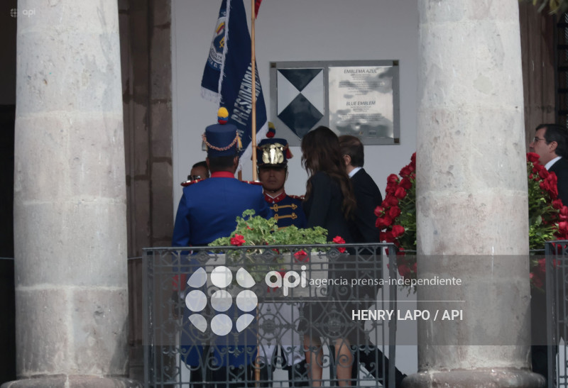 LLEGADA KRISTI NOEM ENVIADA ESPECIAL ESCUDO DE LAS AMERICAS