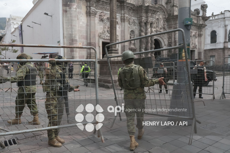 LLEGADA KRISTI NOEM ENVIADA ESPECIAL ESCUDO DE LAS AMERICAS