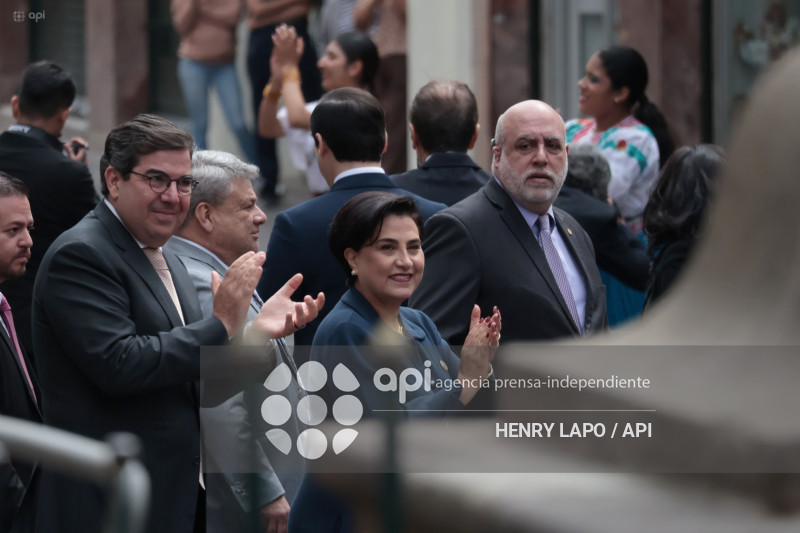 LLEGADA KRISTI NOEM ENVIADA ESPECIAL ESCUDO DE LAS AMERICAS