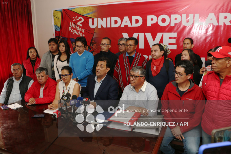 UNIDAD POPULAR RESPONDE AL CNE
