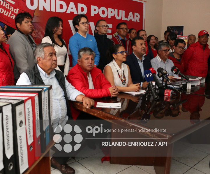 UNIDAD POPULAR RESPONDE AL CNE