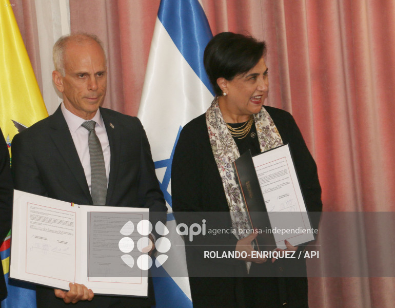 CONVENIO ECUADOR  ISRAEL