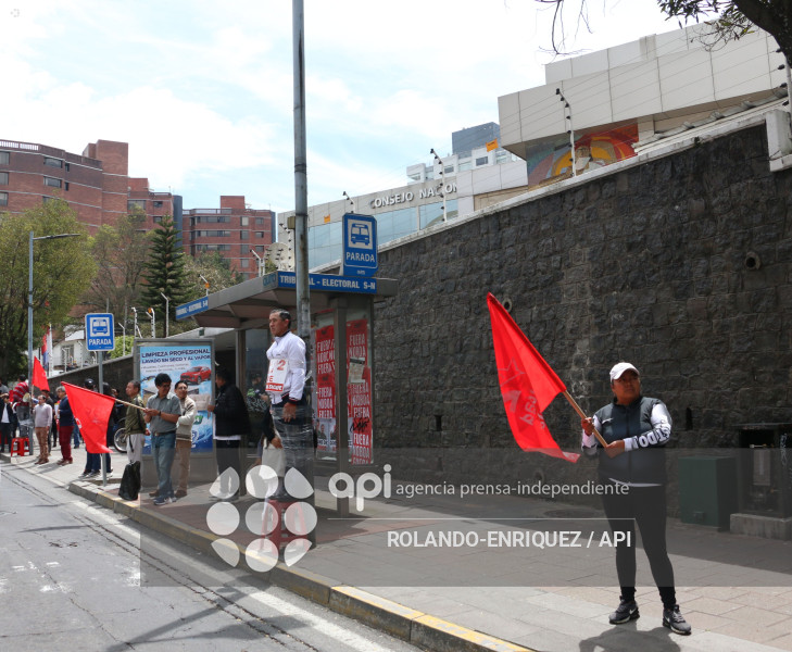 PLANTON UNIDAD POPULAR CNE