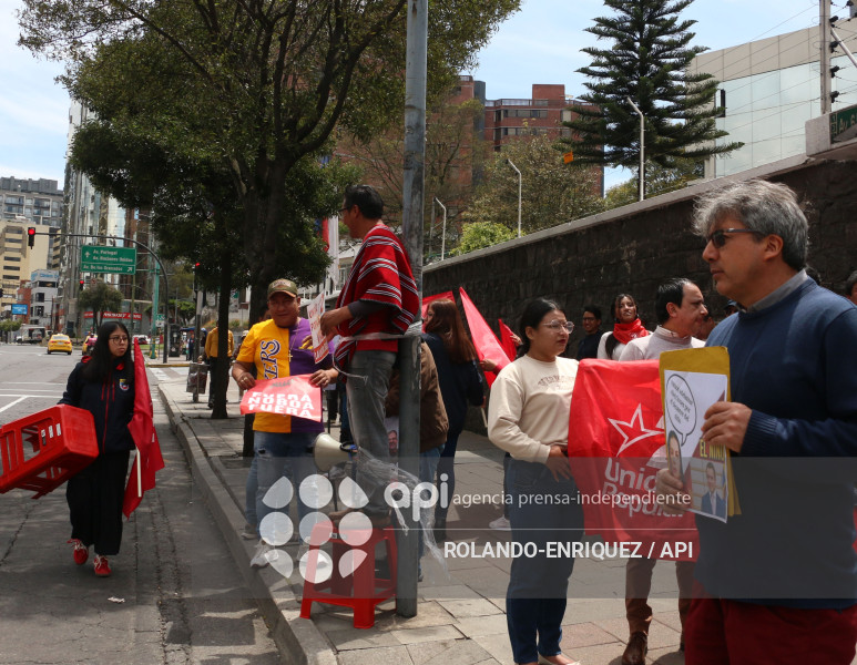 PLANTON UNIDAD POPULAR CNE