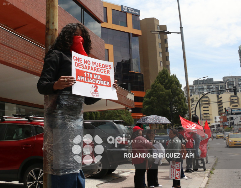 PLANTON UNIDAD POPULAR CNE