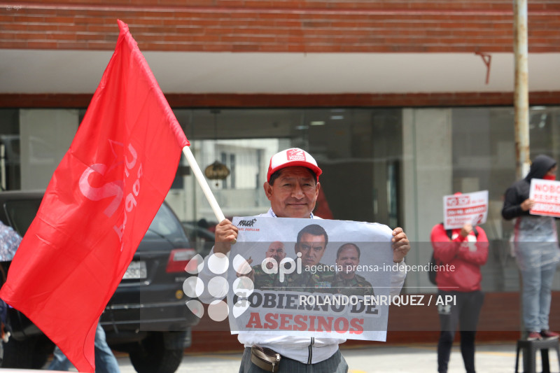 PLANTON UNIDAD POPULAR CNE