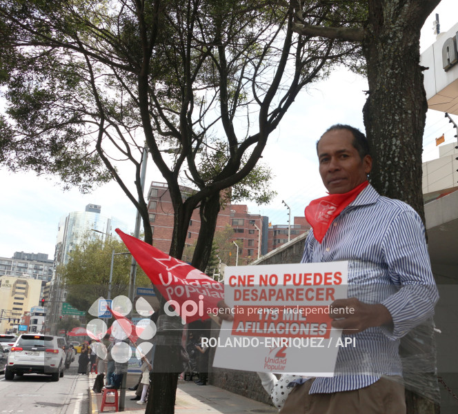 PLANTON UNIDAD POPULAR CNE