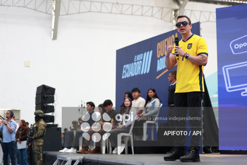CUENCA-PRESIDENTE VISITO CUENCA