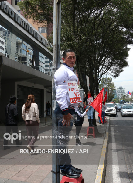 PLANTON UNIDAD POPULAR CNE