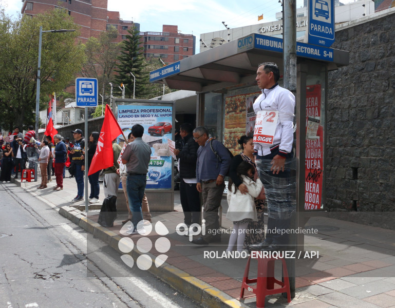 PLANTON UNIDAD POPULAR CNE