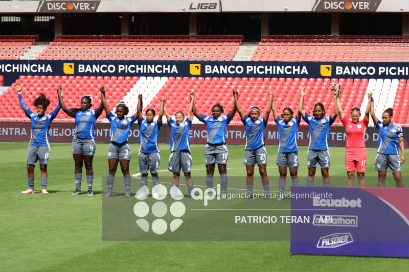 FBL SUPERLIGA FEMENINA GUERRERAS ALBAS LDU VS EMELEC