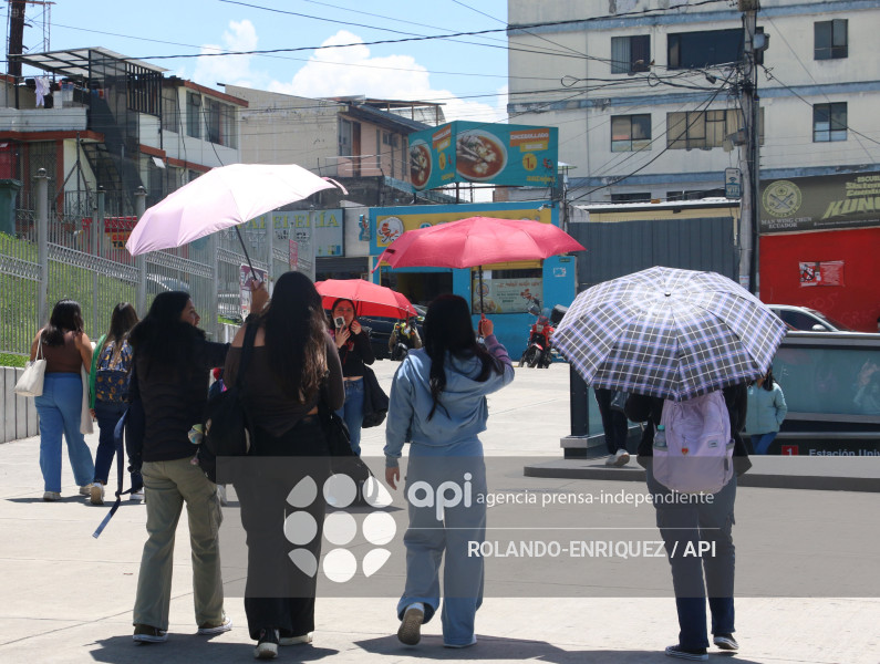 ALTAS TEMPERATURAS EN QUITO