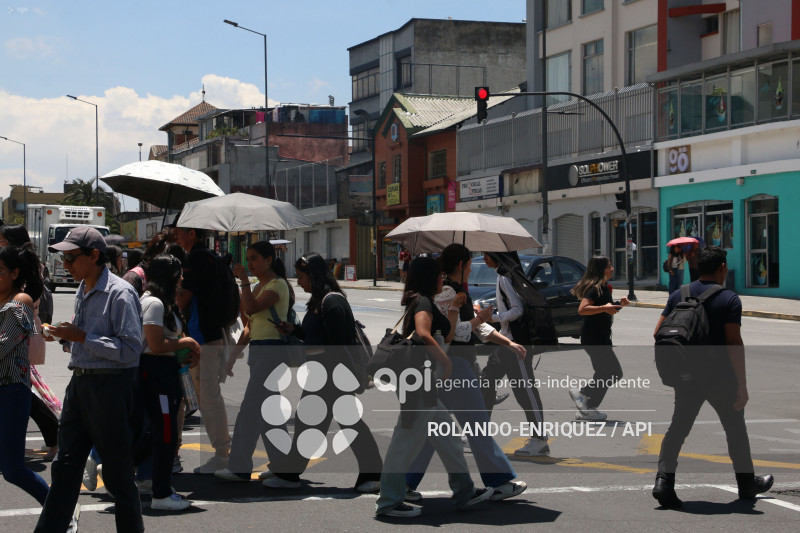 ALTAS TEMPERATURAS EN QUITO