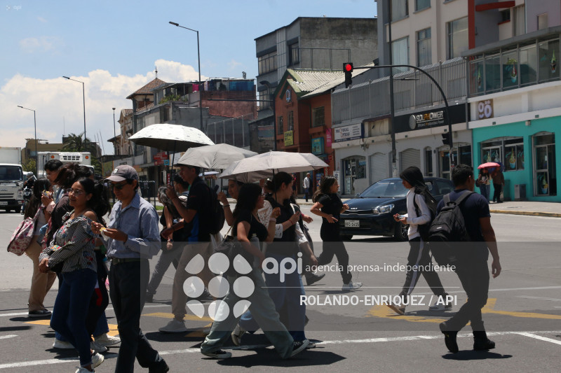 ALTAS TEMPERATURAS EN QUITO