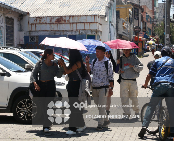 ALTAS TEMPERATURAS EN QUITO