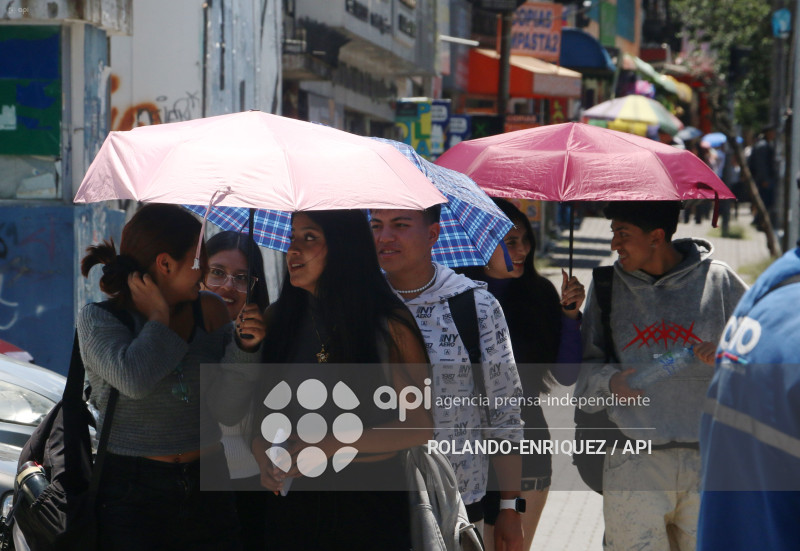 ALTAS TEMPERATURAS EN QUITO