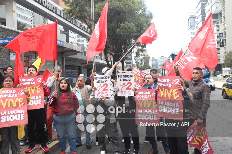 UIO PROTESTA UNIDAD POPULAR
