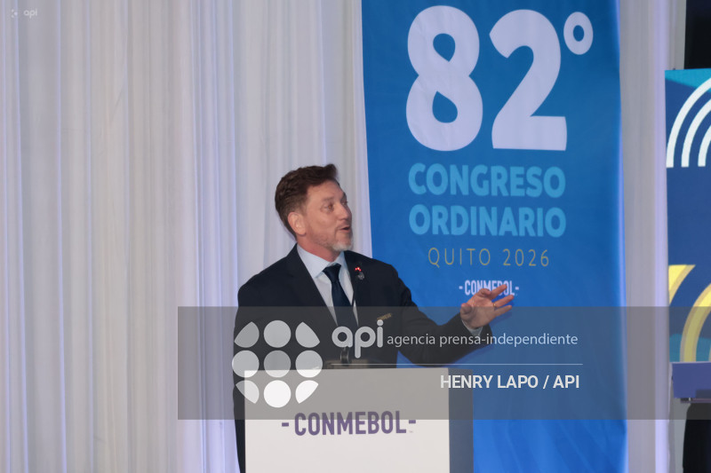 VISITA GIANNI INFANTINO FIFA CONGRESO CONMEBOL