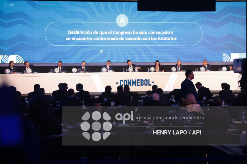 VISITA GIANNI INFANTINO FIFA CONGRESO CONMEBOL