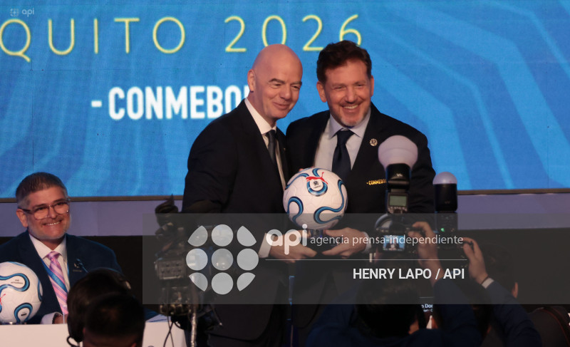 VISITA GIANNI INFANTINO FIFA CONGRESO CONMEBOL