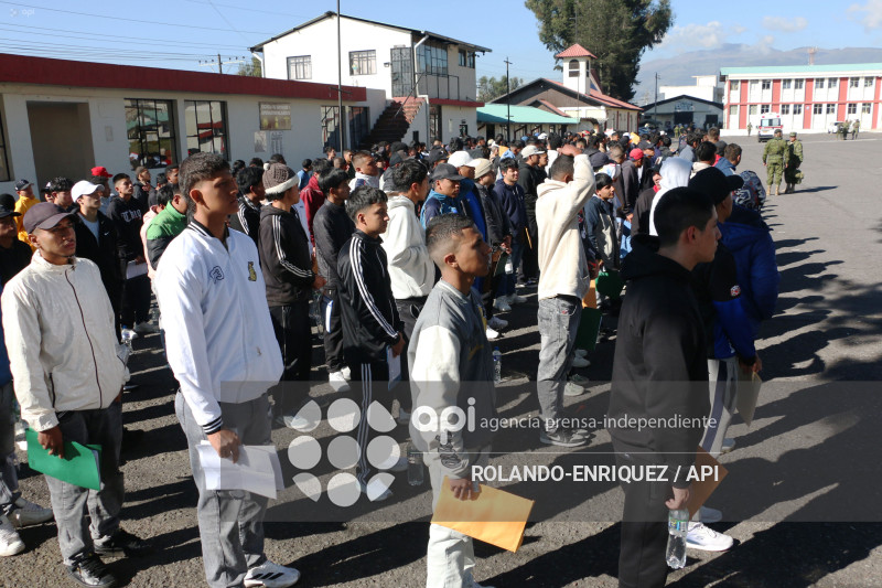 INGRESO ASPIRANTES A SERVICIO MILITAR VOLUNTARIO