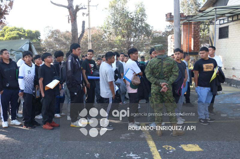INGRESO ASPIRANTES A SERVICIO MILITAR VOLUNTARIO