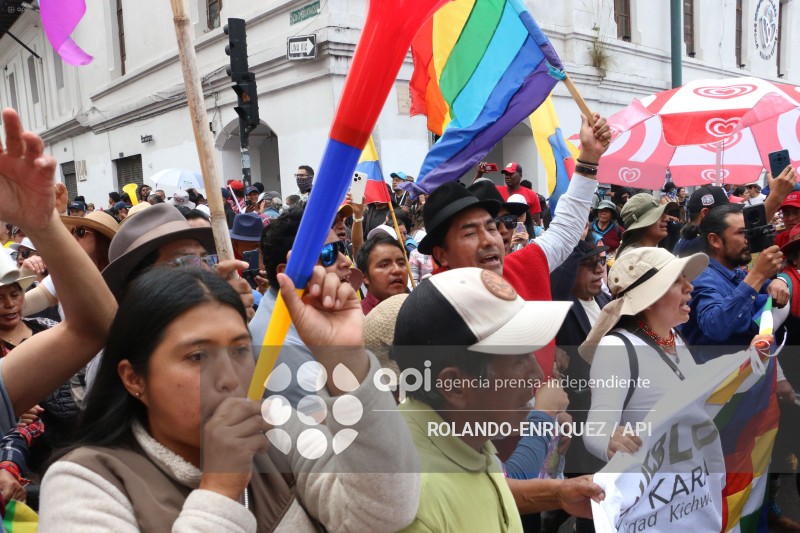 MARCHA 1 DE MAYO QUITO