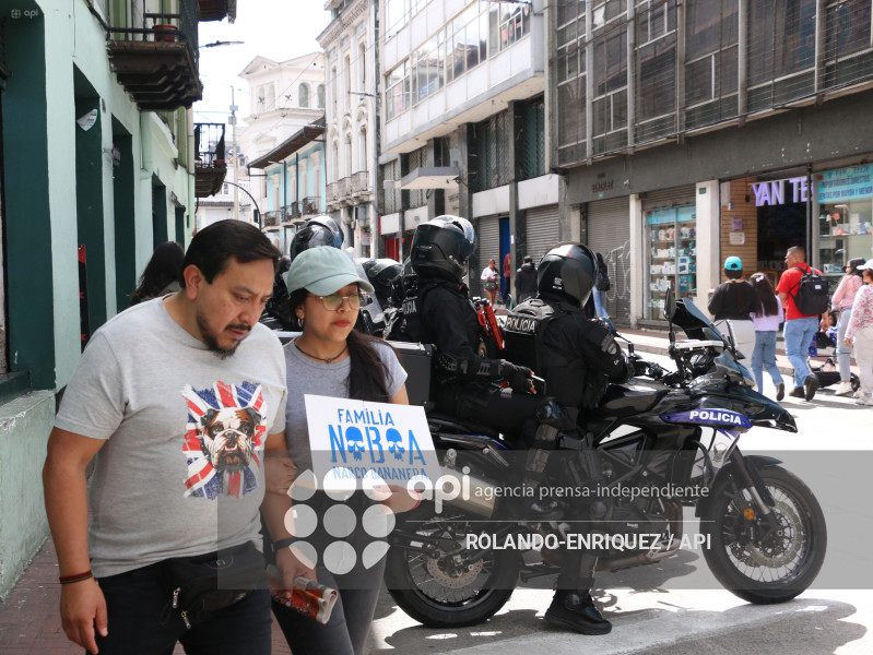MARCHA 1 DE MAYO QUITO