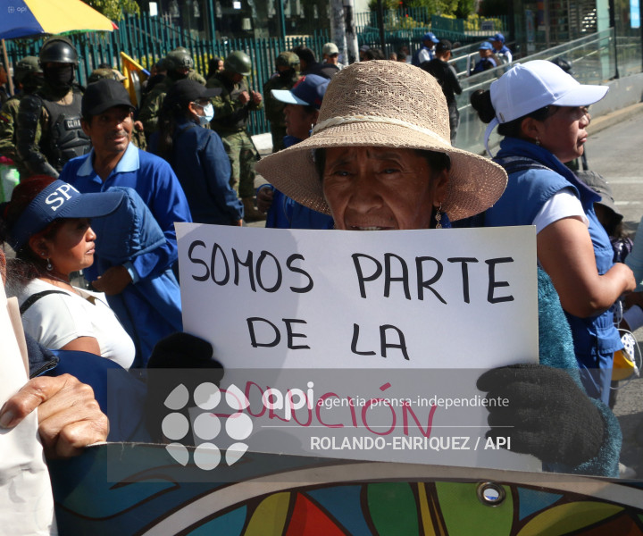 MARCHA 1 DE MAYO QUITO