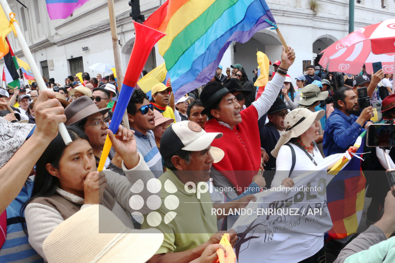 MARCHA 1 DE MAYO QUITO