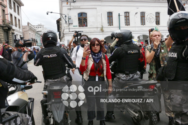 MARCHA 1 DE MAYO QUITO