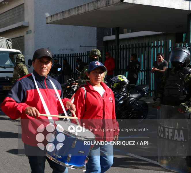 MARCHA 1 DE MAYO QUITO