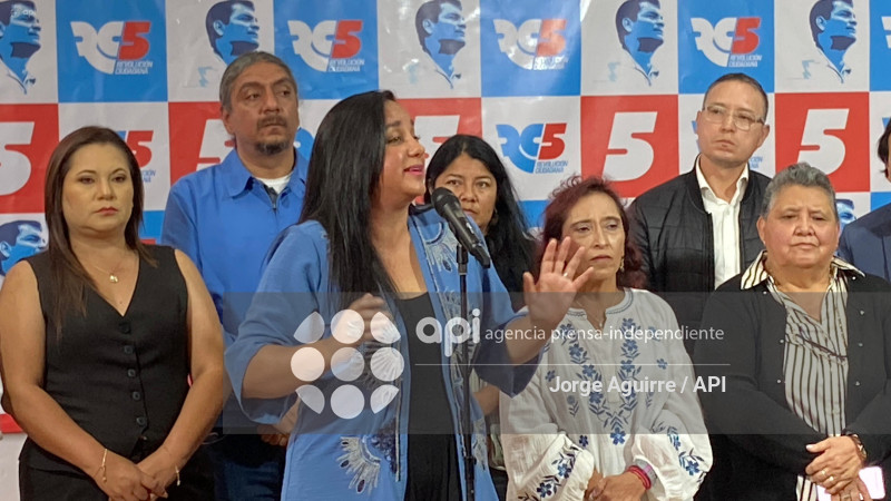 RUEDA DE PRENSA REVOLUCION CIUDADANA
