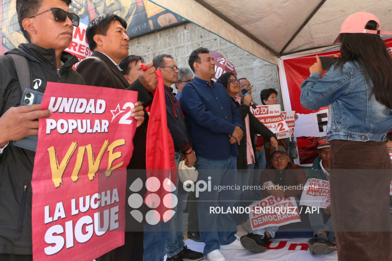 UNIDAD POPULAR AYUNO POR LA DEMOCRACIA