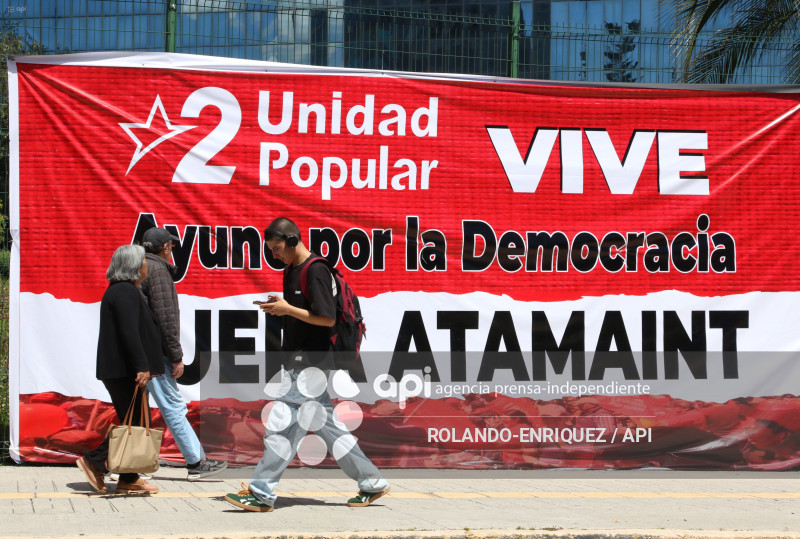 UNIDAD POPULAR AYUNO POR LA DEMOCRACIA