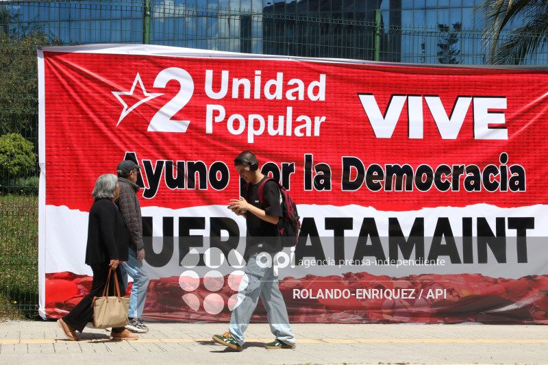 UNIDAD POPULAR AYUNO POR LA DEMOCRACIA