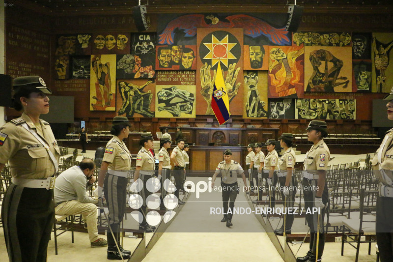 PREPARATIVOS ASAMBLEA INFORME A LA NACION