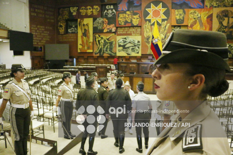 PREPARATIVOS ASAMBLEA INFORME A LA NACION