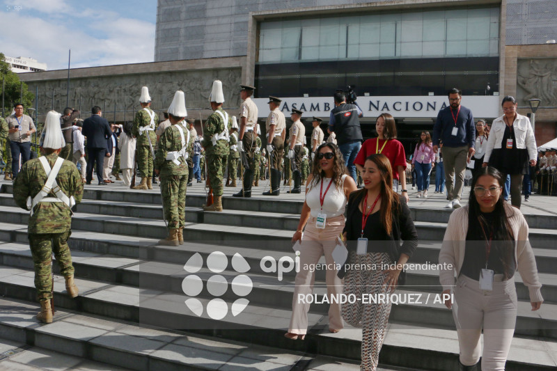 PREPARATIVOS ASAMBLEA INFORME A LA NACION